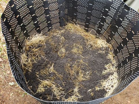 Living material for compost example