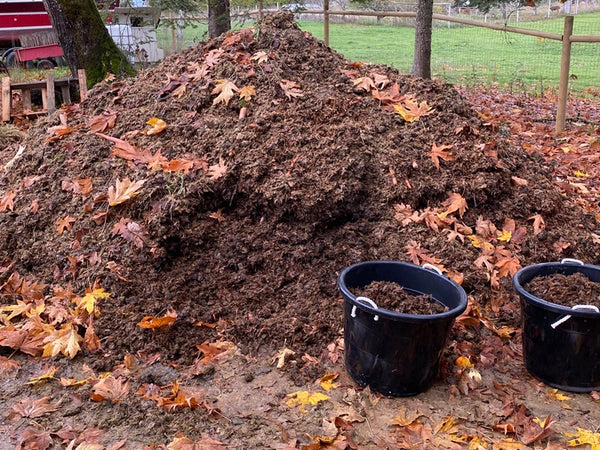 Living material for compost example