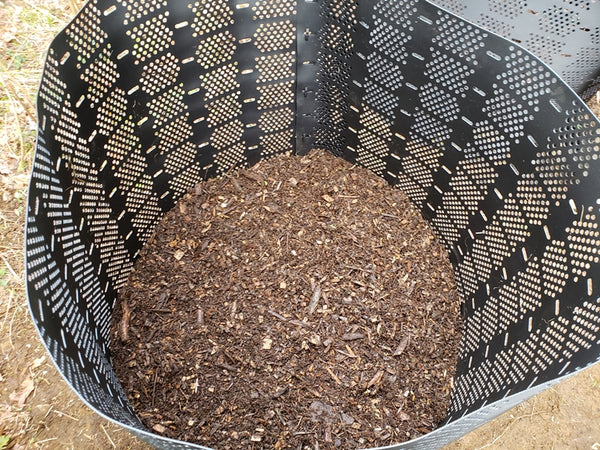 Alder mulch for compost