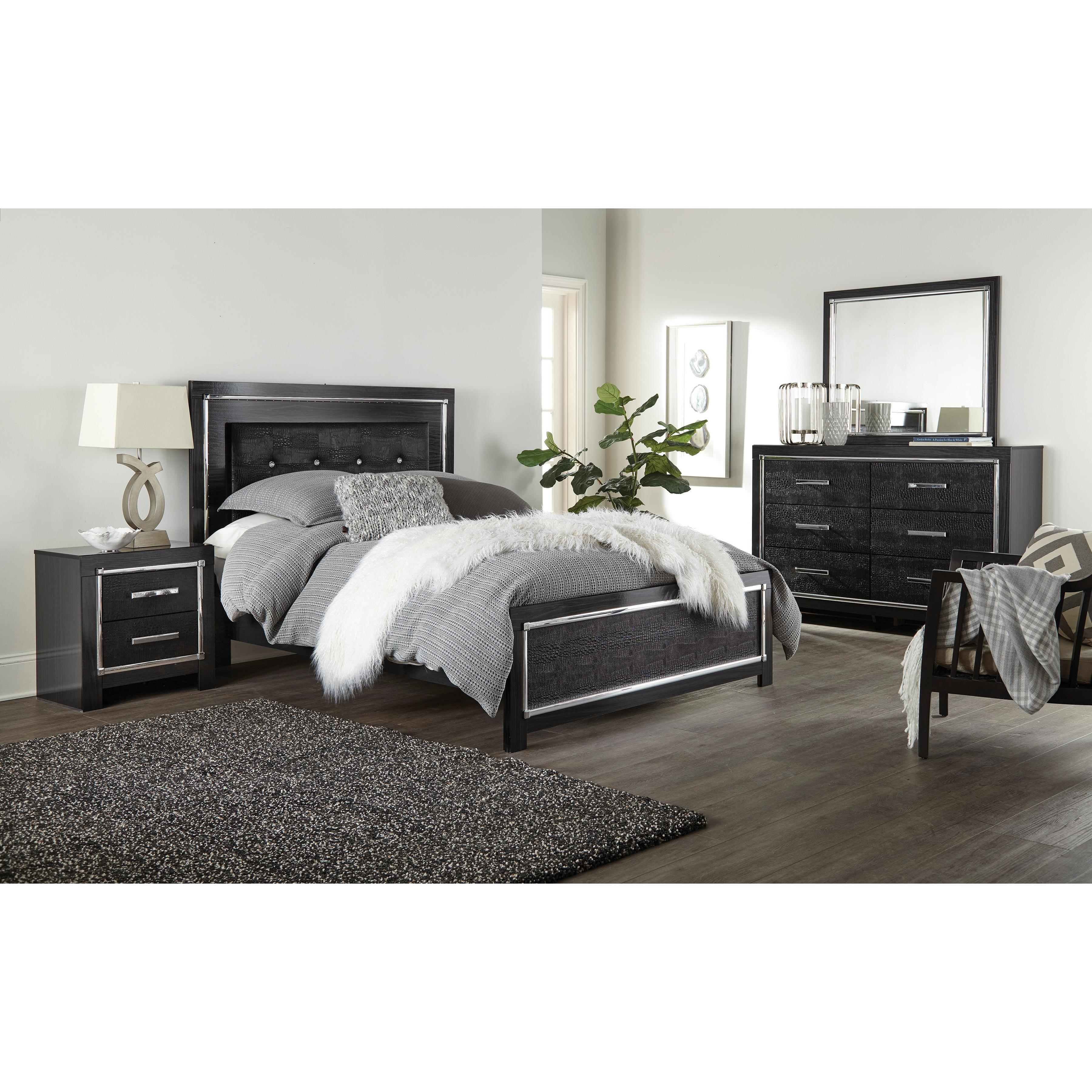 Signature Design by Ashley Kaydell B1420 6 pc Queen Panel Bedroom Set