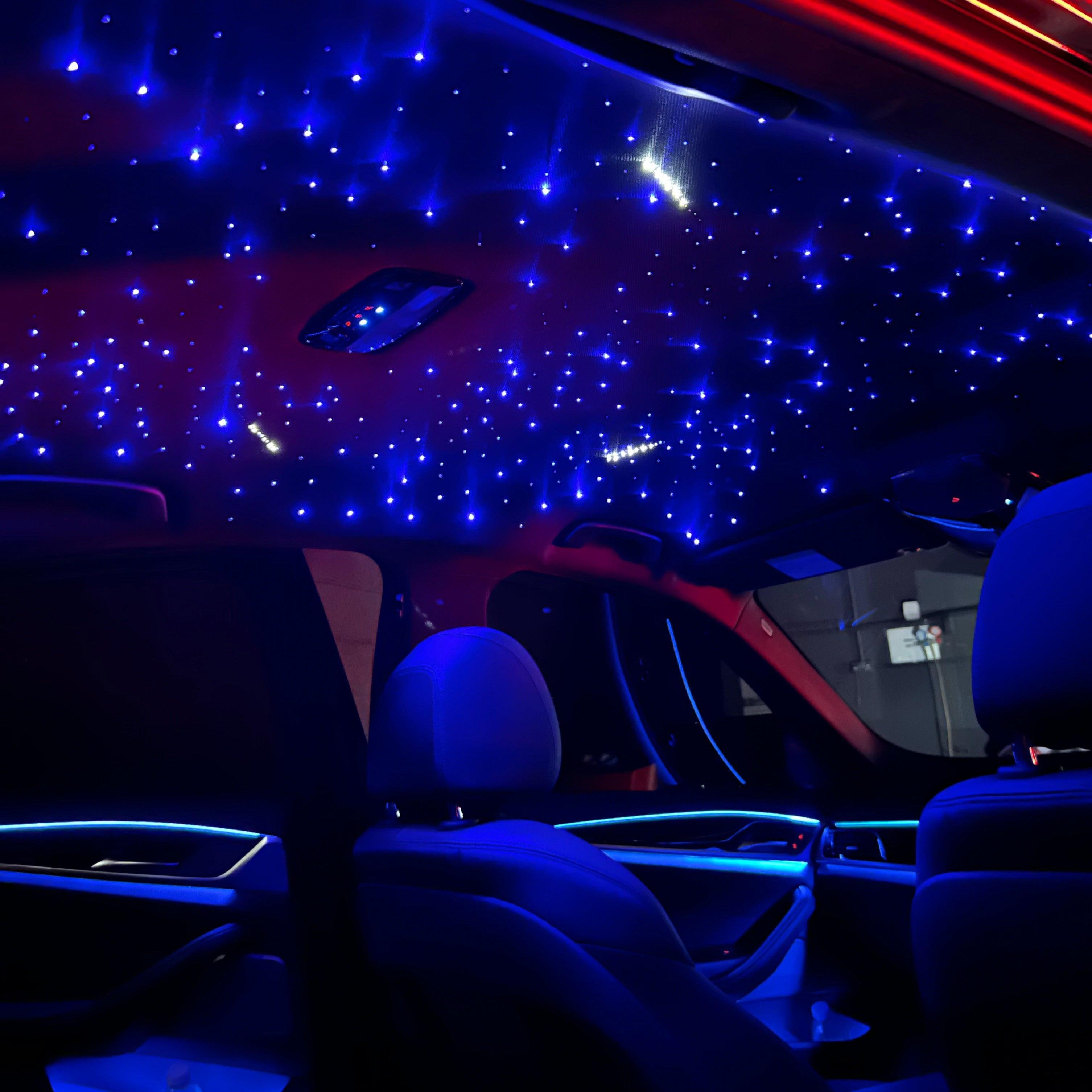 Full LED Bead Car Interior Ambient Lighting Wireless Kit UK