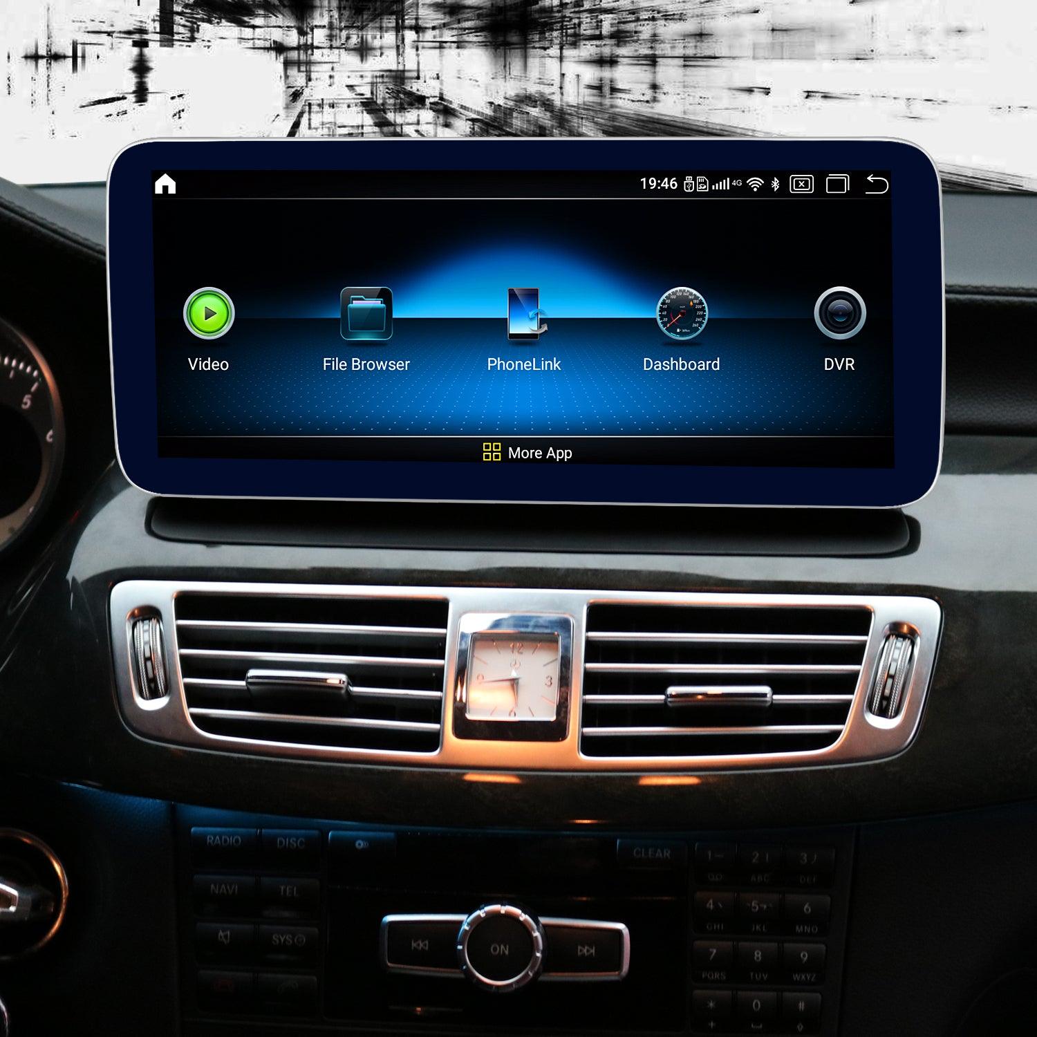 Radios Android Mercedes Clase C W204 ✓ Pantalla 10,25 Carplay