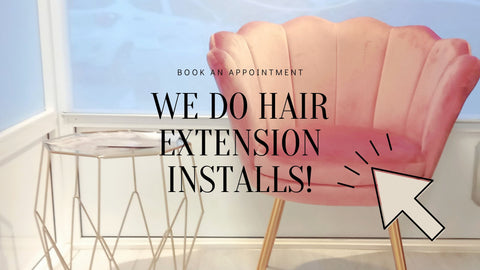 Hair extension install malaga