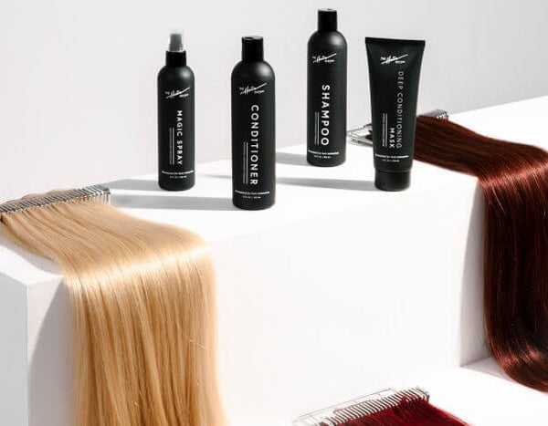 Productos para el cuidado de las extensiones de cabello