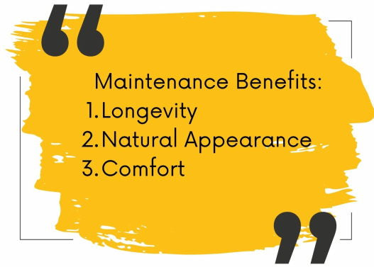 Benefits of properly maintaining men hair systems