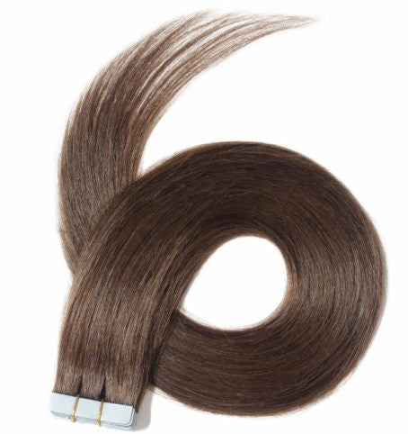 círculo completo de extensiones de cabello con cinta adhesiva