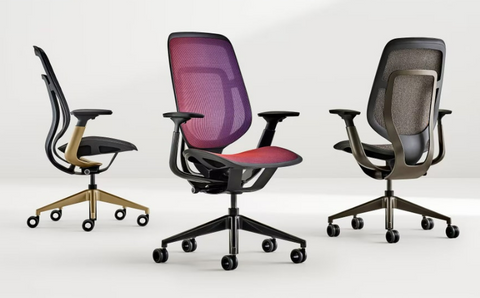 Various ergonomic chairs