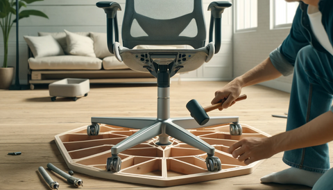 Step-by-step guide to assembling an ergonomic office chair