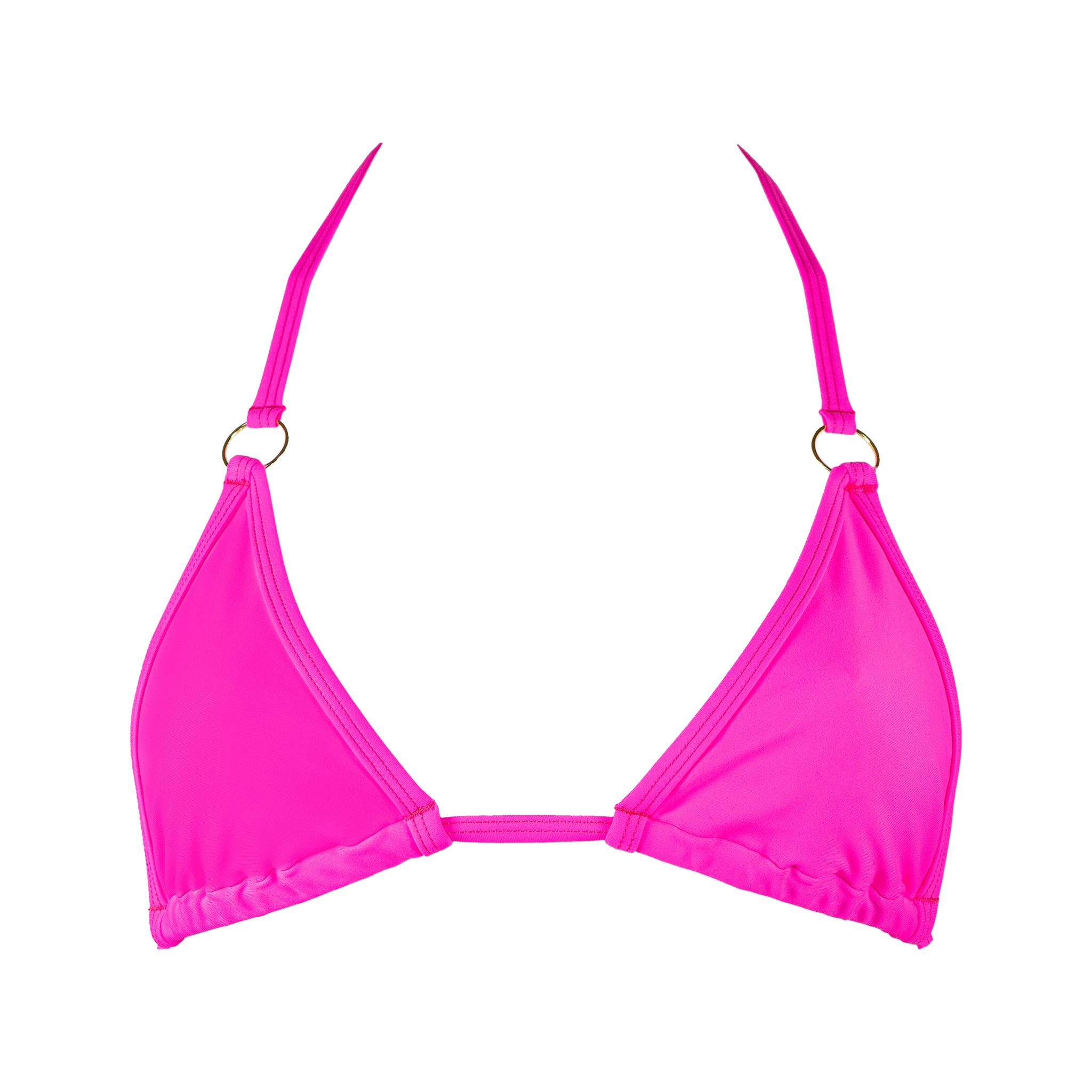 Sofia Slide Triangle Bikini Top Hot Pink – Tiny Bikini