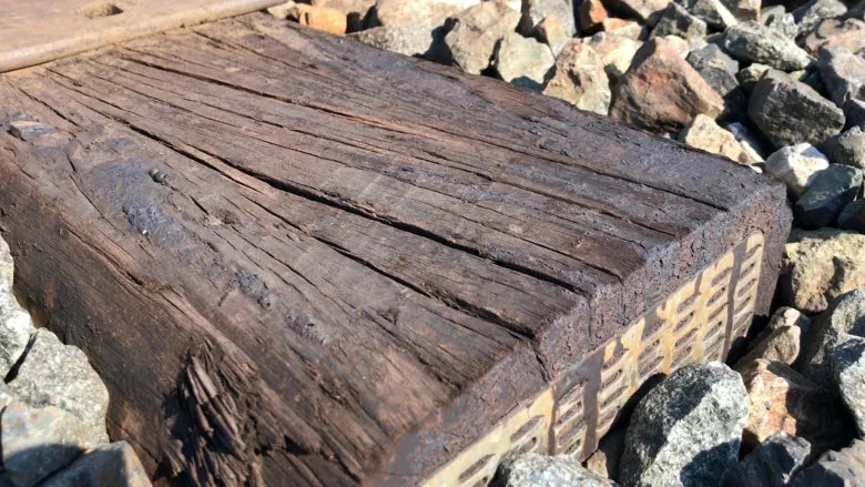 Never use railroad ties in your home