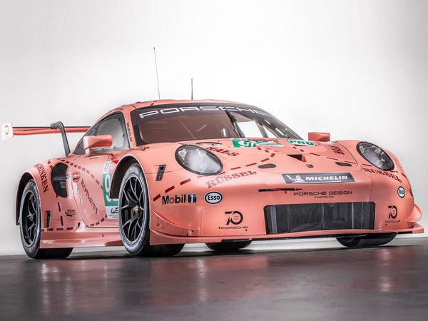 This weekend, Rosland Gold Racing and Century Motorsport pay tribute to the enduring symbol of motor racing, as we our cars adorned in its stunning new pink pig livery.