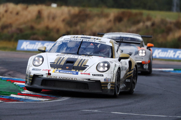 Another Win for Gus Burton in the Porsche at Thruxton