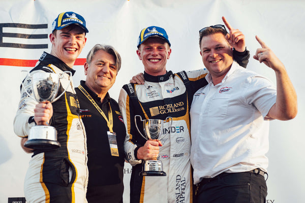 Rosland Gold Racing Triumphs with Double Delight at Brands Hatch Finale!