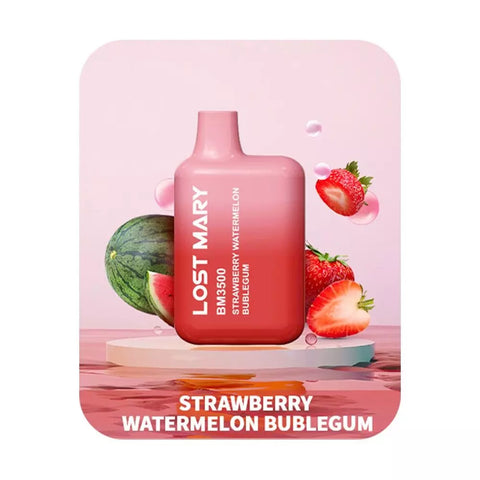 Strawberry Watermelon Bubblegum - Lost Mary BM3500