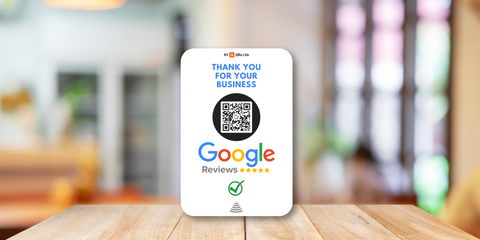 google review card restaurant