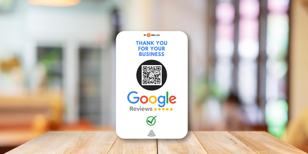 google review card