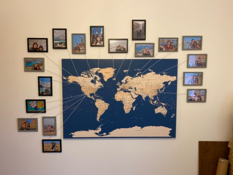 Travel Map Display