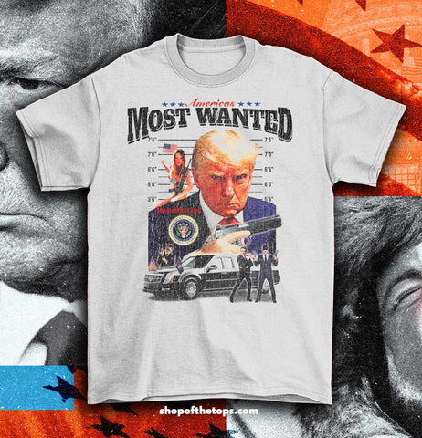 president trump mugshot t shirt