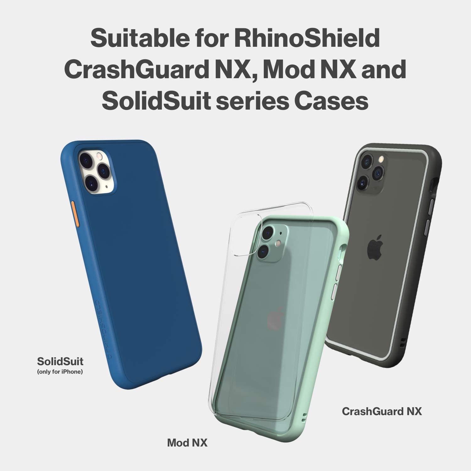 RhinoShield Extra Buttons For iPhones CrashGuard NX / Mod NX / Solid S
