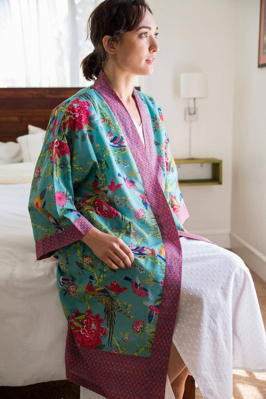 Womens Long Kimono Robe & Caftans Tiny Paris Carolina