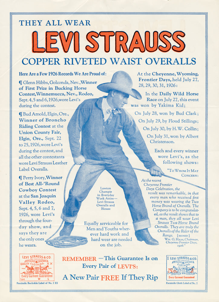 Levi Strauss CO. – 22 Pcs by Man of the World