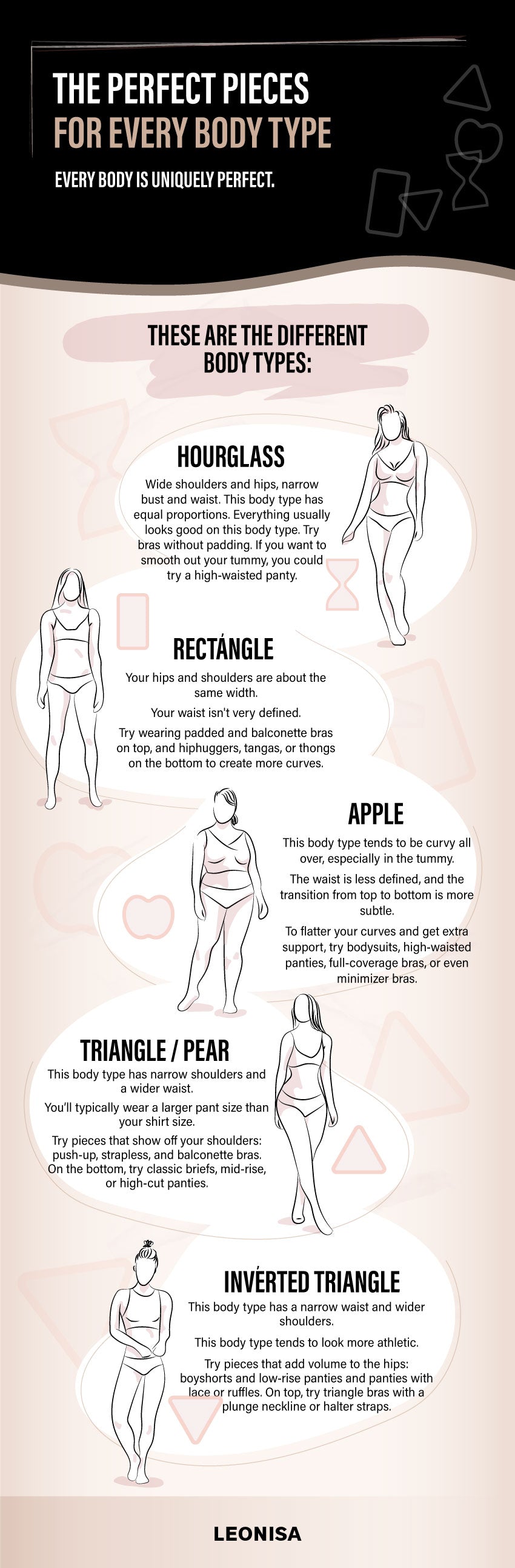 Find Your Perfect Lingerie for Your Body Type