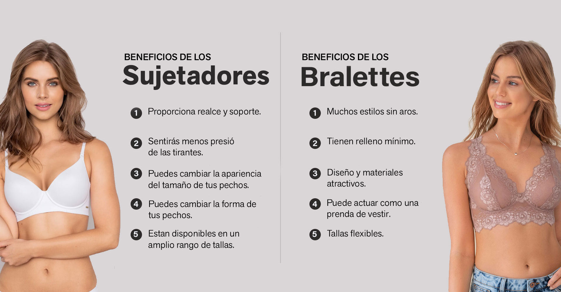 Bralette vs. Sujetador: ¿cuál es la España