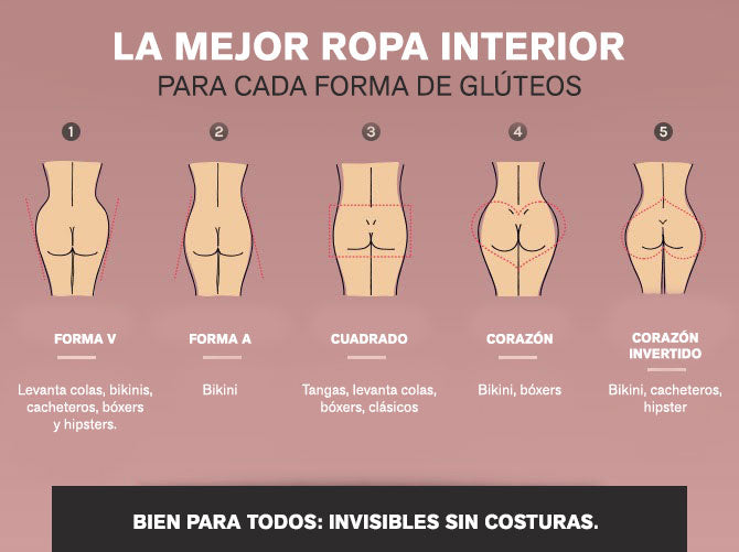 PANTIES RECOMENDADOS SEGÚN LA FORMA DE TUS GLÚTEOS - Leonisa