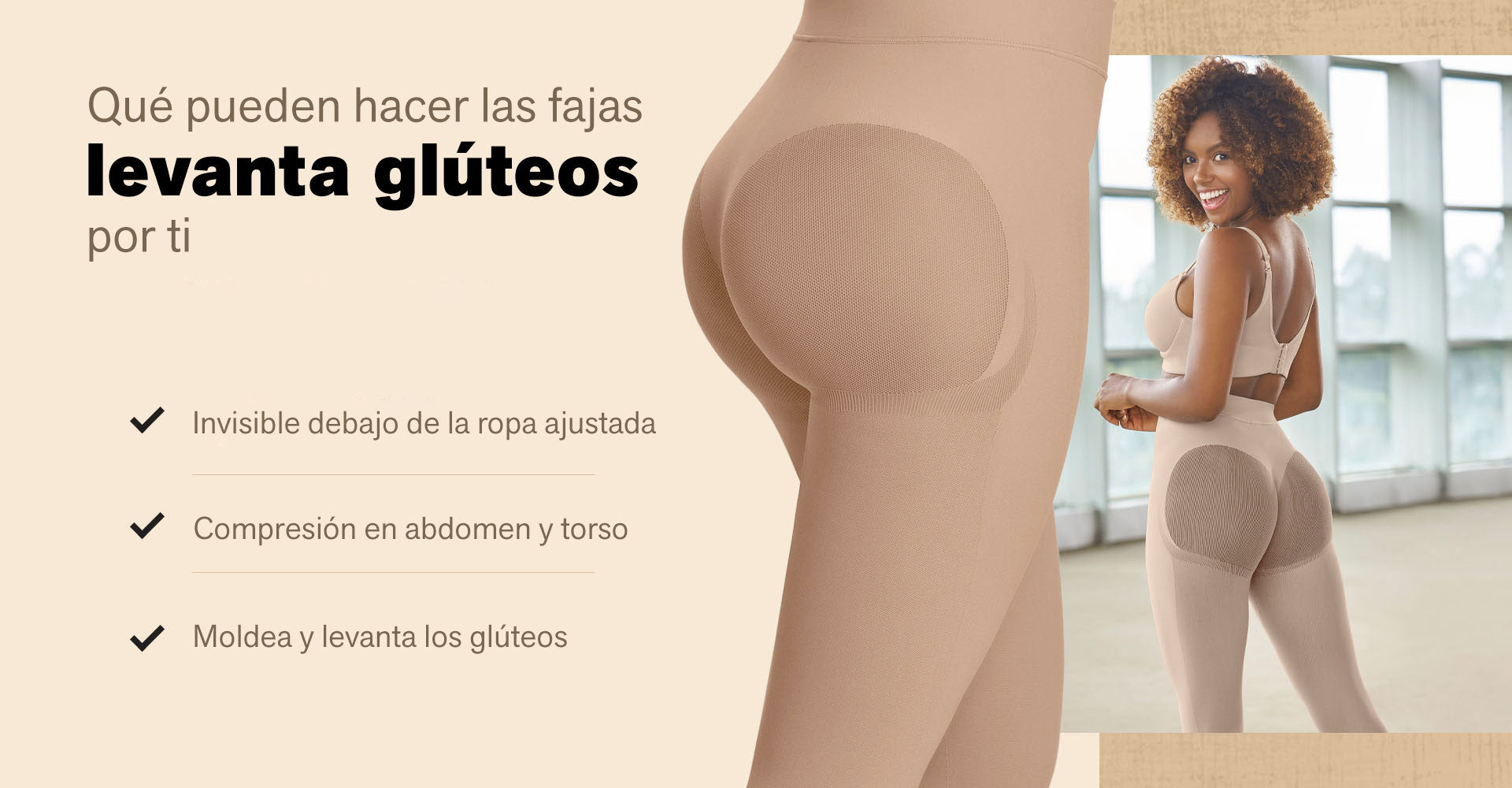 Nueva Faja para Mujeres con Control Firme del Abdomen y Realce de