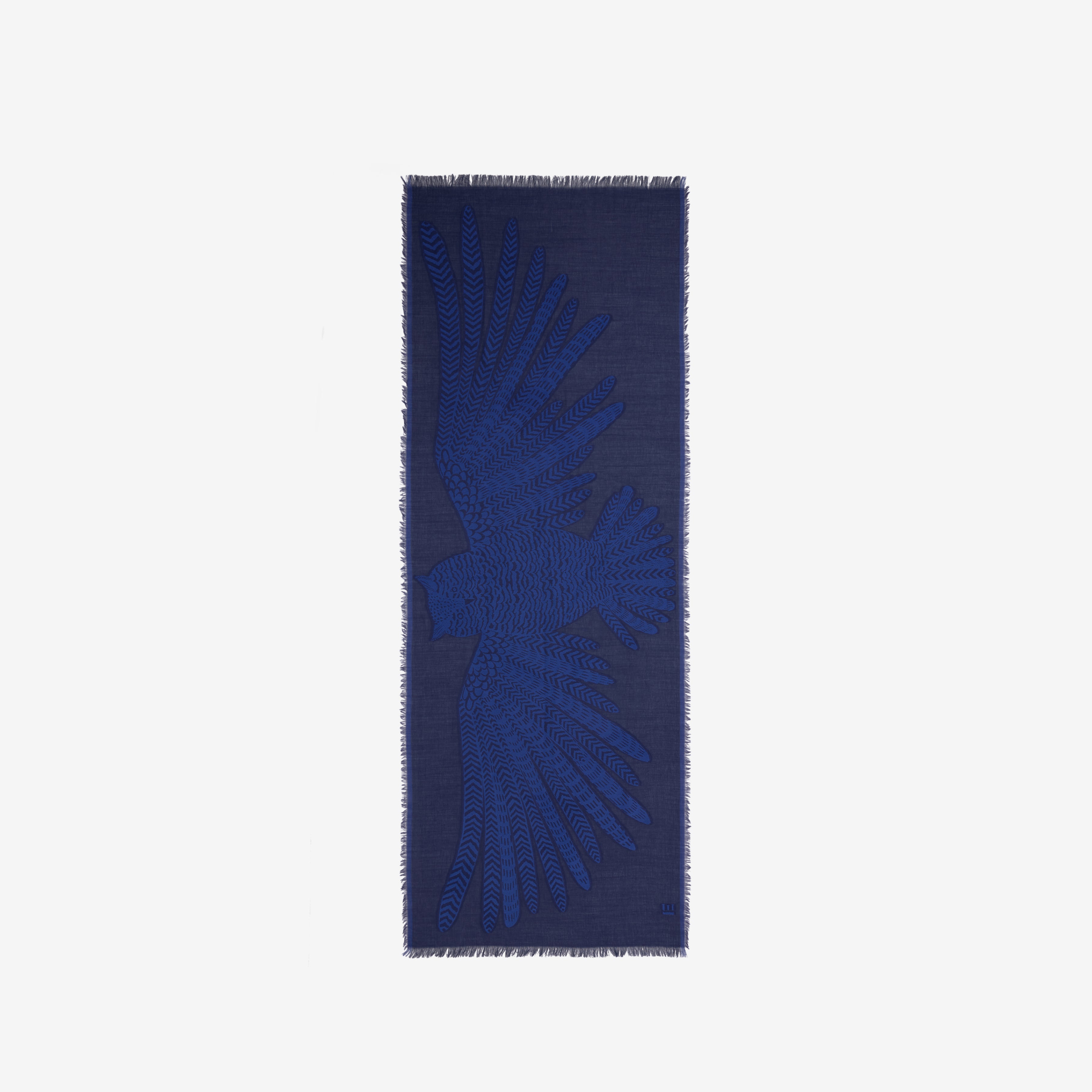 Inoui Editions Scarf / Etole 100 Turgot in Dark Blue - Bliss Boutiques