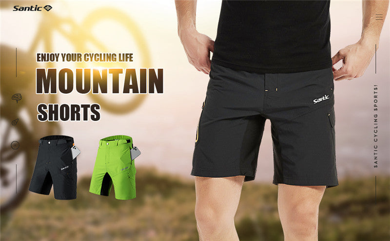 Padded Mountain Bike Shorts ST 100 - Black
