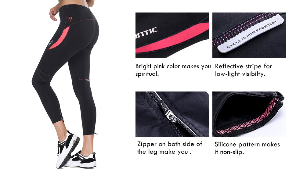 Santic Winter Women's Cycling Pants 4D Padded India