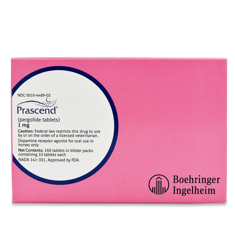 Prascend (pergolide) 1 mg Tablets