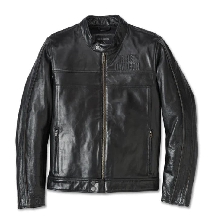 Men's Harley-Davidson Layering System Café Racer Leather Jacket – Zee ...