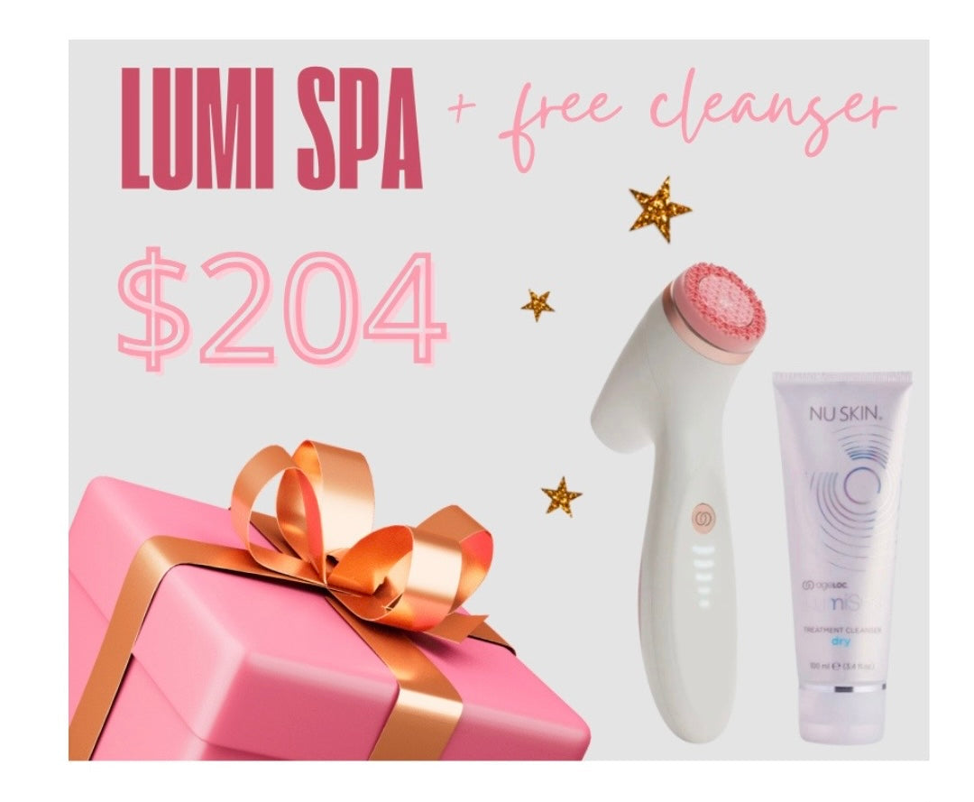 Black Friday LumiSpa iO (Rose Gold) + Cleanser Bundle