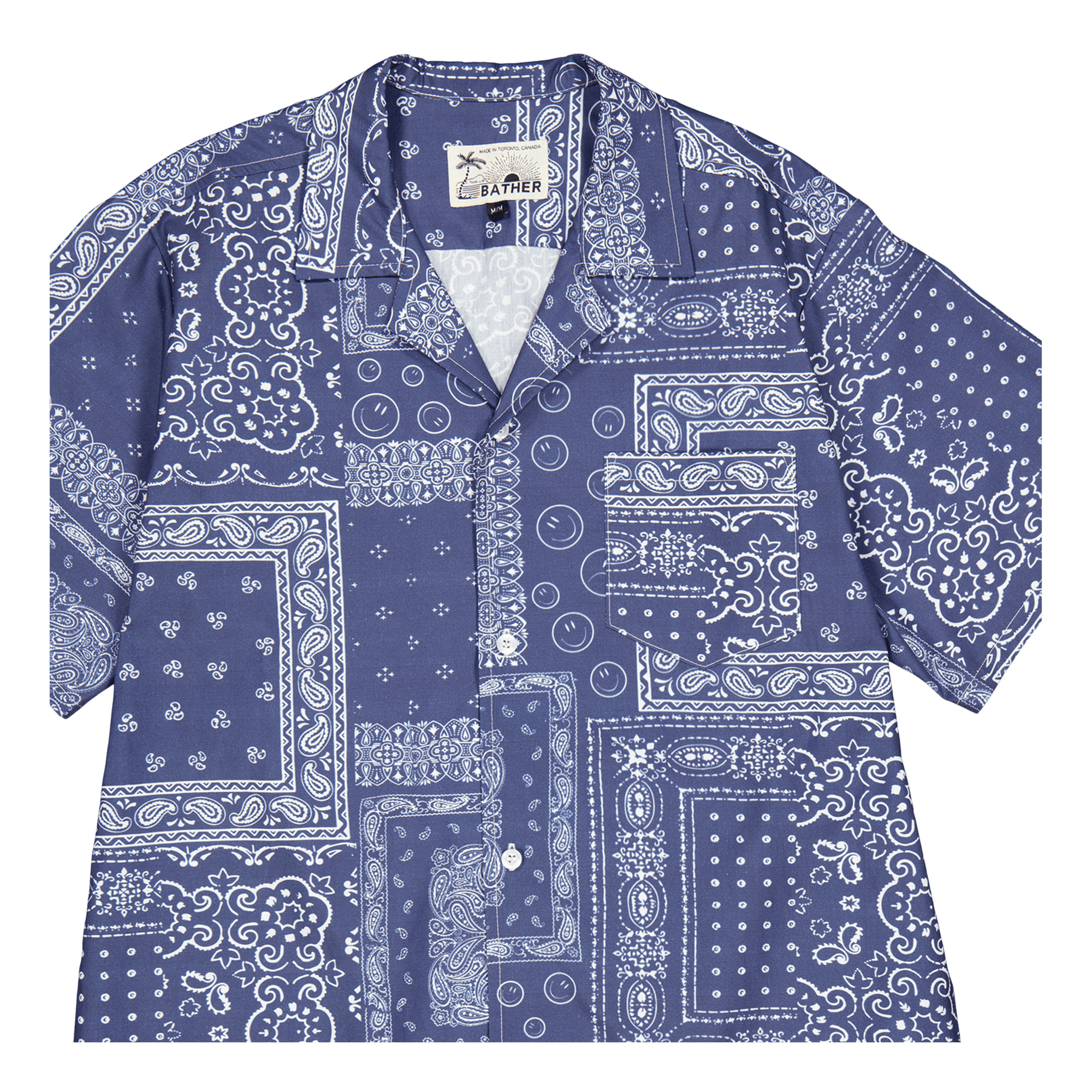 Bather Bandana Camp Shirt P