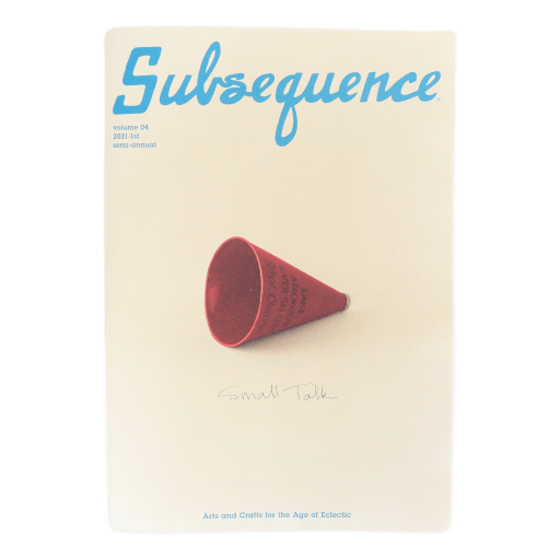 Subsequence Magazine Vol.1〜Vol.4 販売取寄 biocheck.cl