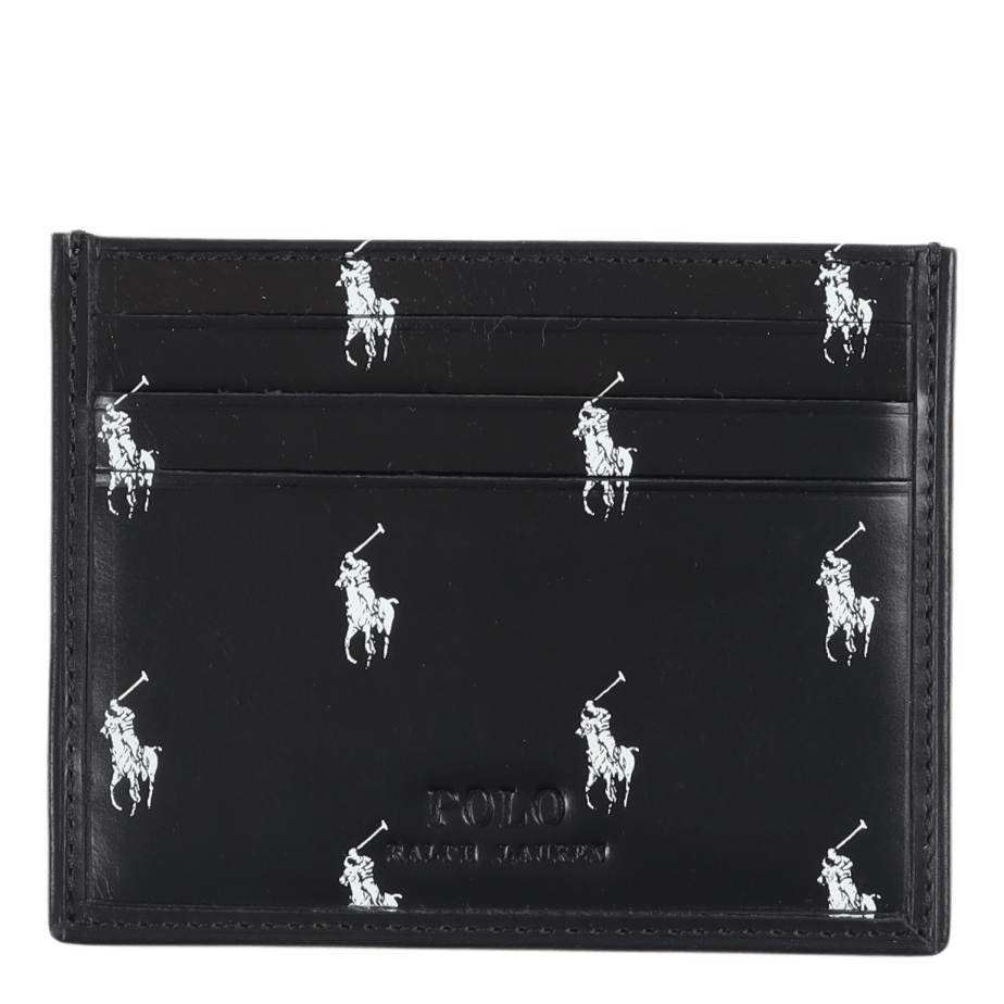 Polo Ralph Lauren Signature Pony Leather Card Case  -  