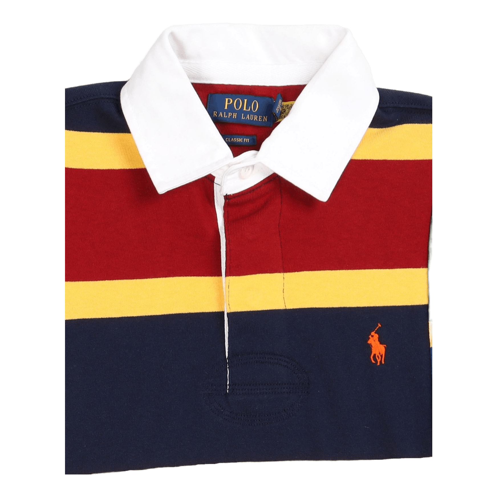 Polo Ralph Lauren Classic Fit Striped Jersey Rugby Shirt  -  