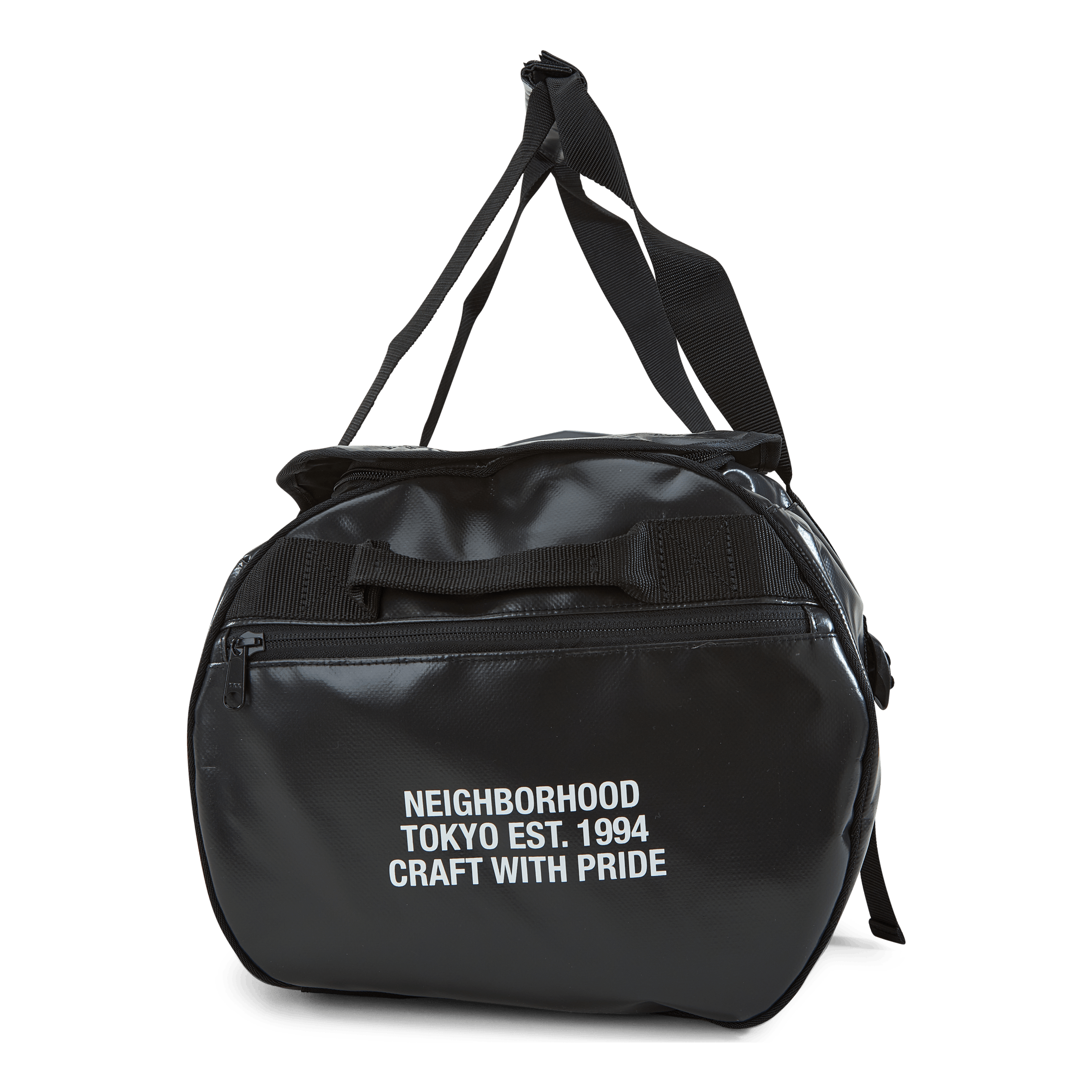 NEIGHBORHOOD  DUFFLE BAG-S . PV BLACK