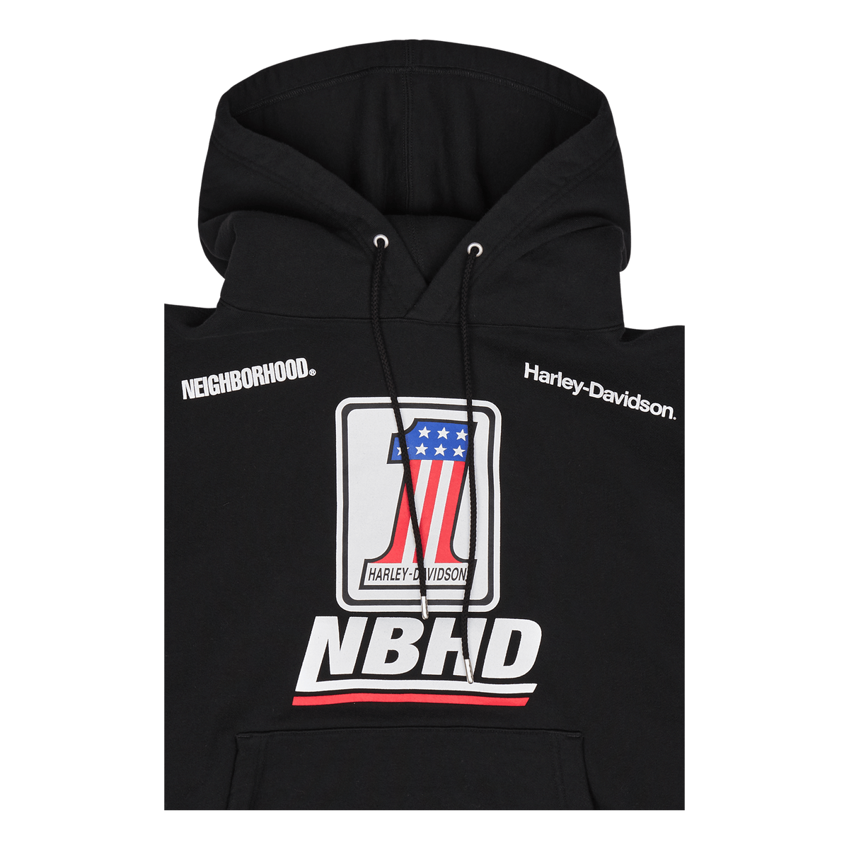 日本専門店 ネイバーフッド ハーレー H-D . HOODED LS CO パーカーM