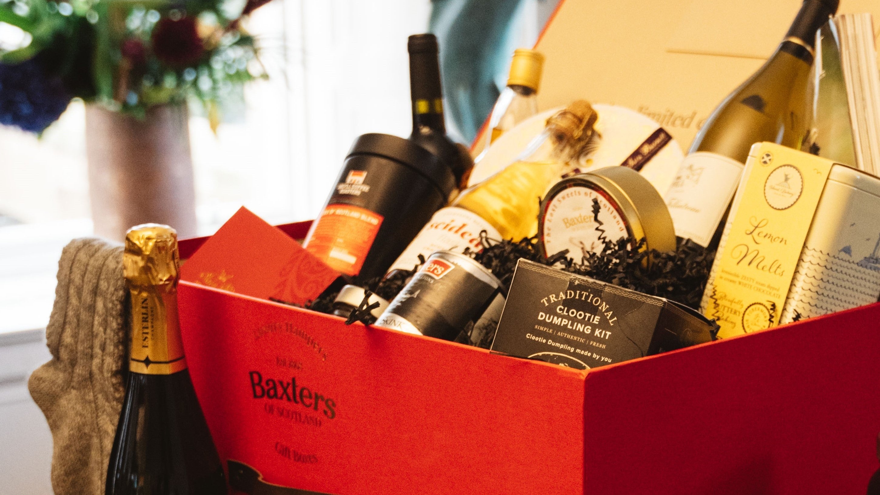Baxters of Scotland's Luxury Hampers at their special launch event.