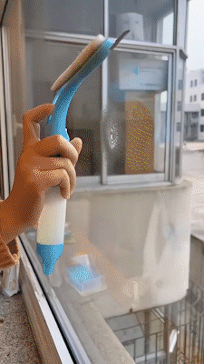 Espray raspar limpiar ventanas, espátula limpiacristales 3 en 1,  limpiaparabrisas, rasqueta de ducha, herramienta de limpieza del hogar