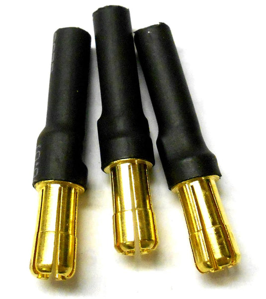 C0004X RC Connector 5.5mm Male Bullet to 4mm 4.0mm Female Gold Bullet