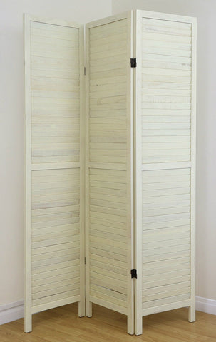 3 Panel Wooden Room Divider