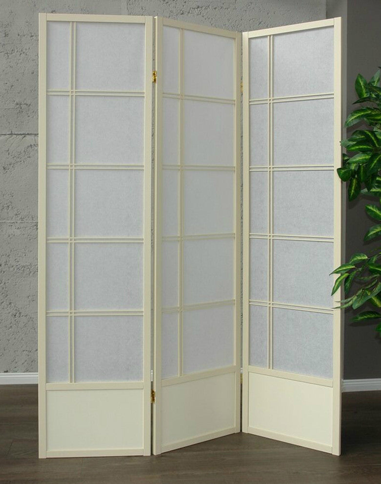 akio room divider screen - cremo - 3 panel | room dividers uk