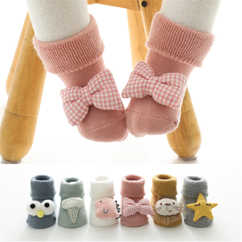 Newborn Cartoon Animal Baby Socks