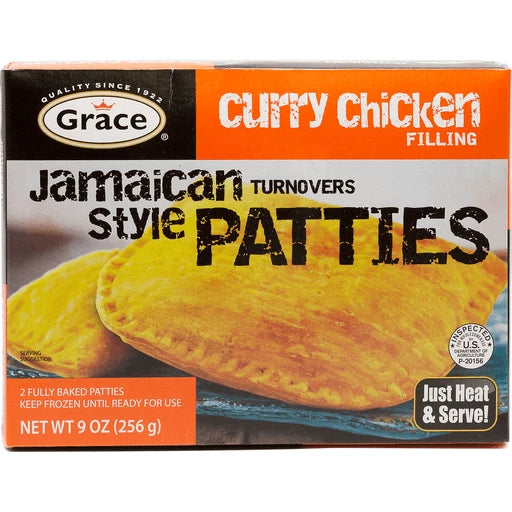 Jamaican Style Spicy Beef Patties, 12/2 Packs Baked