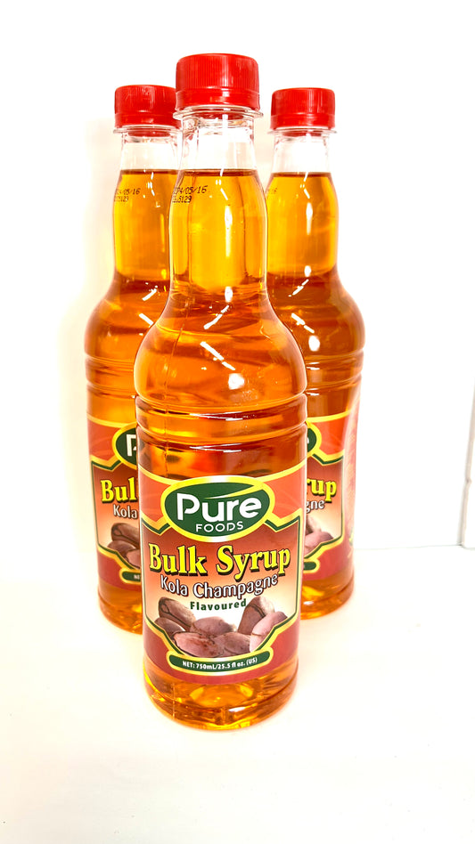 Pure Bulk Syrup 750ML – JAMROCK GOODIES SHOP