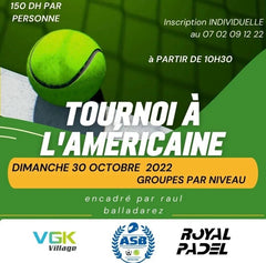 Padel House - VGK Tournoi Americain 1